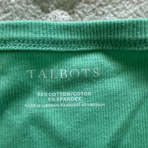 Talbots Ribbed Knit Tank Top - Picture 2 of 3